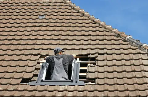 Pose de velux - Grazay